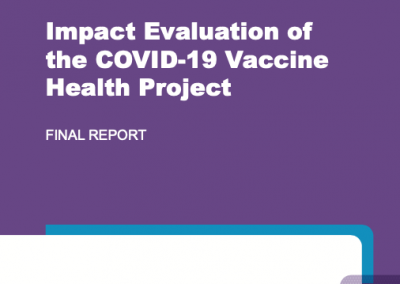 SCOA Report: Impact Evaluation of the COVID-19 Vaccine Health Project
