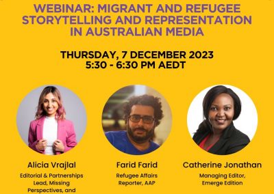 Migrant and Refugee Representation in Australian Media